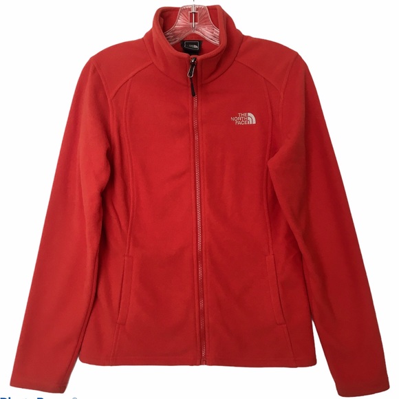 The North Face Jackets & Blazers - The North Face Full-Zip Fleece Rust Jacket